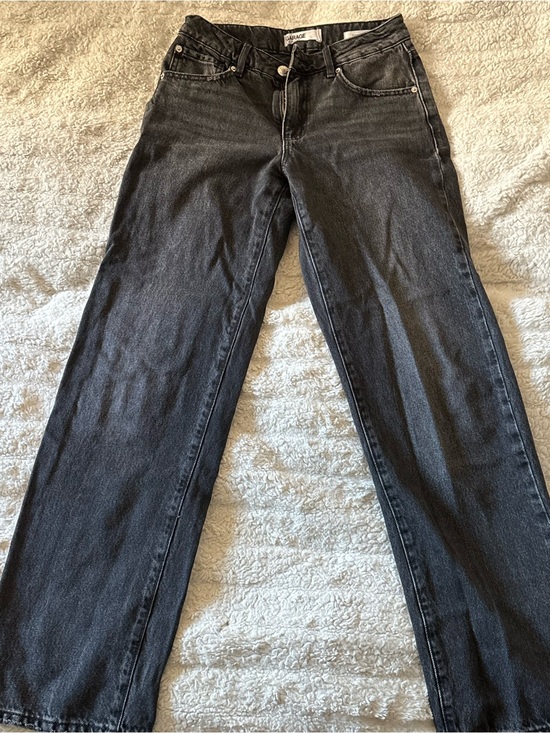 Garage Denim - Garage Black Slouchy Jeans - Size 3